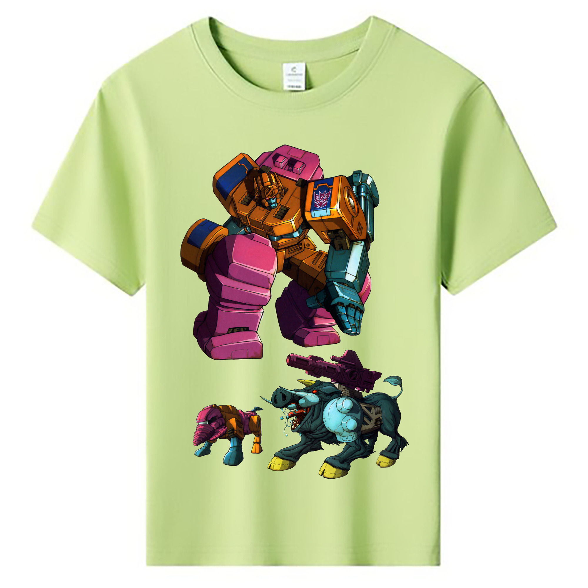 （画像用）  綿100％キッズTシャツ（フロントプリント）